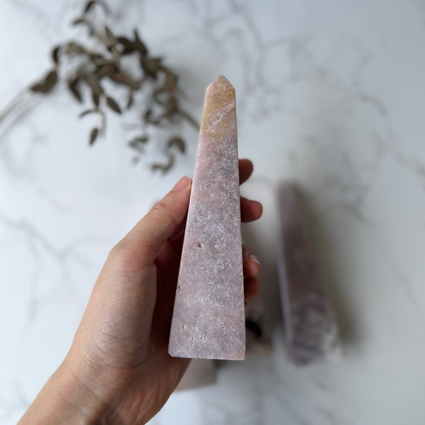 Pink Amethyst Point 粉紅紫水晶