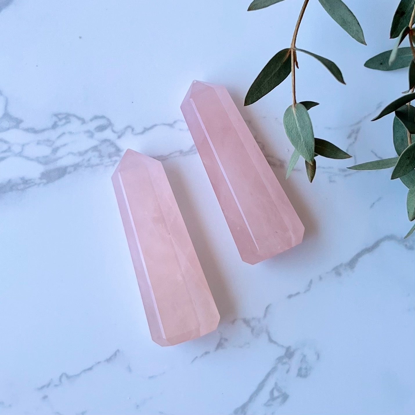 Rose Quartz Point 粉晶