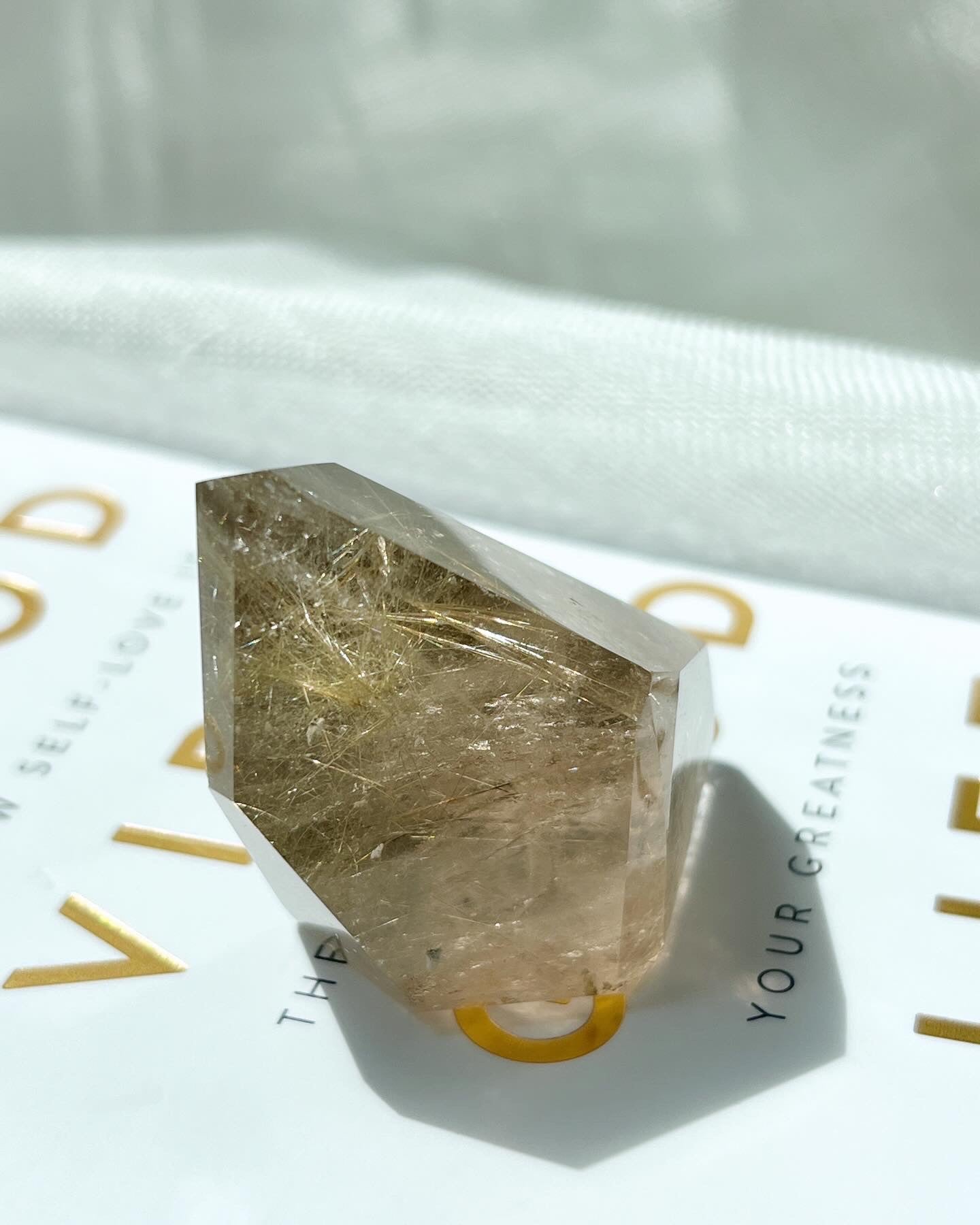 Rultiled Quartz Freeform (GRQ-001)