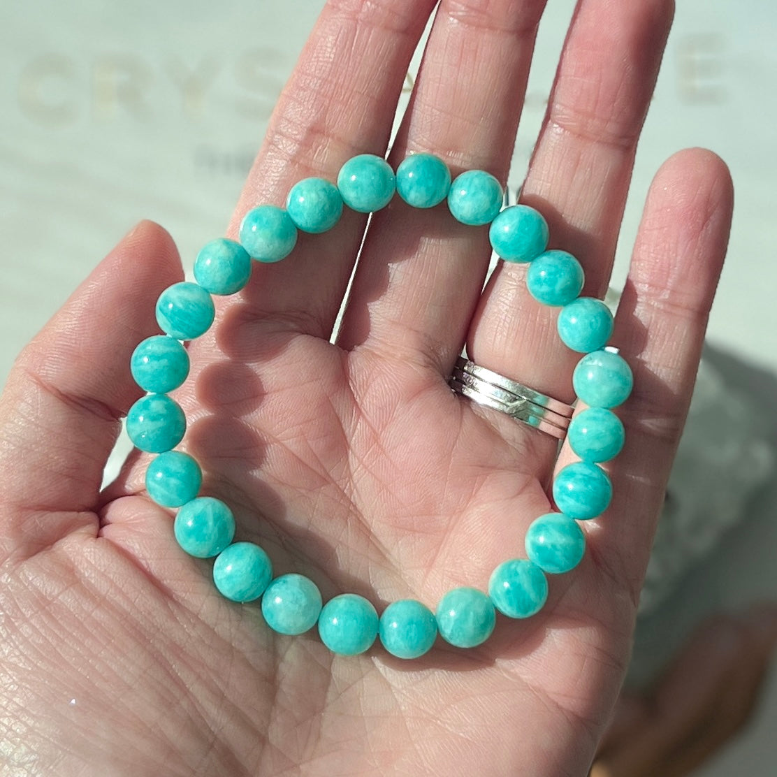 Amazonite Bracelet 7mm 天河石