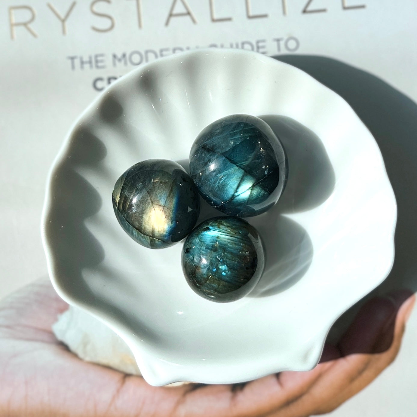 Labradorite Tumble 3-4cm 拉長石