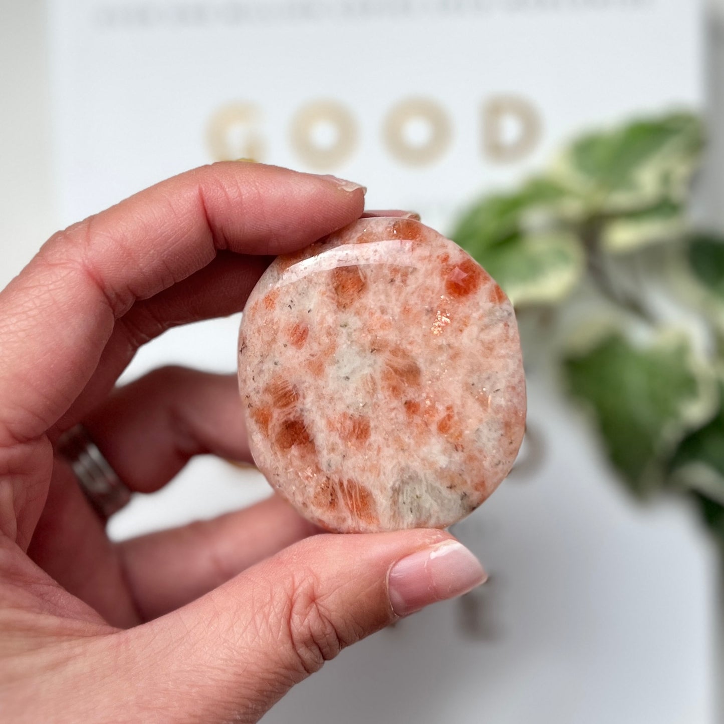 Sunstone Palm Stone 太陽石