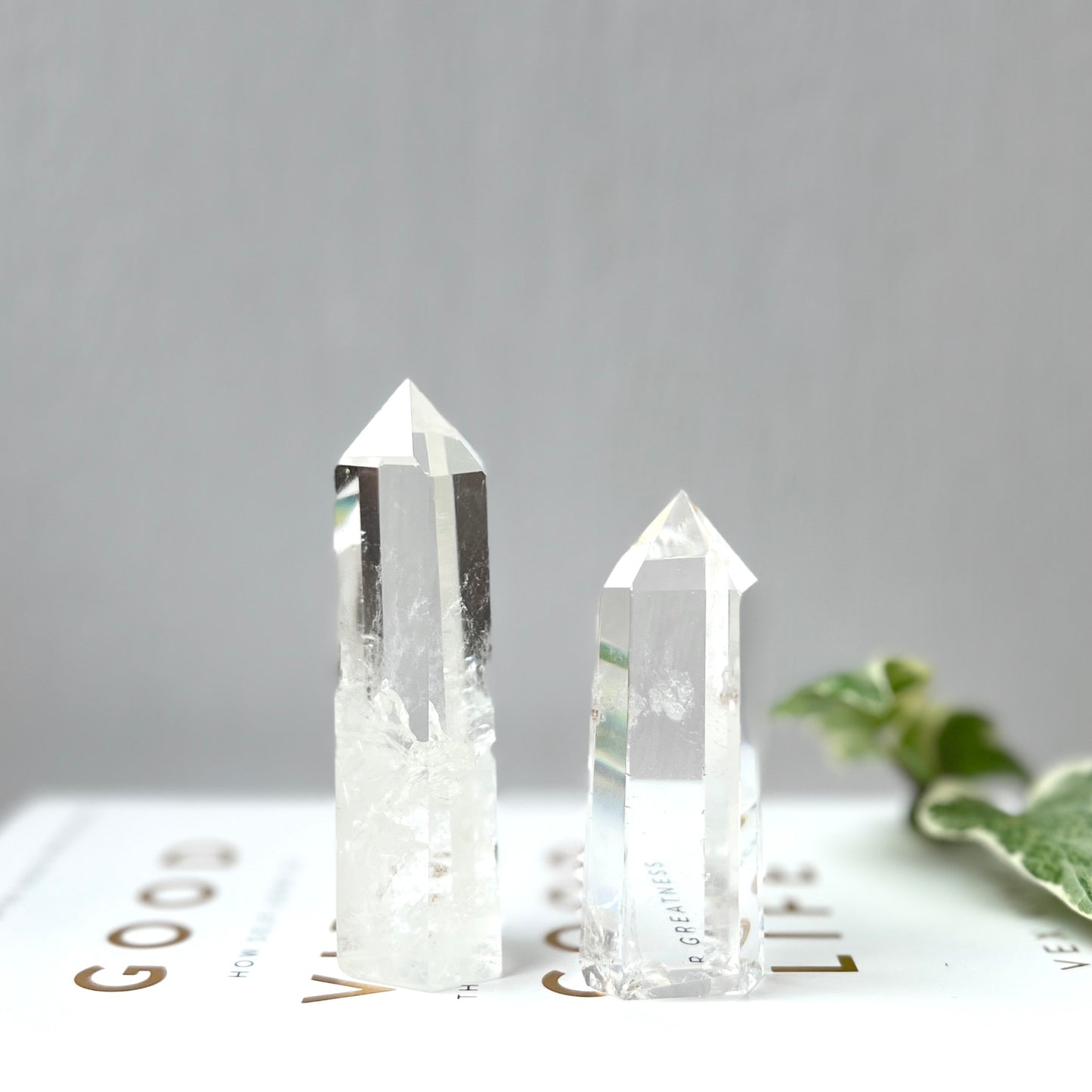 Clear Quartz Point 白水晶