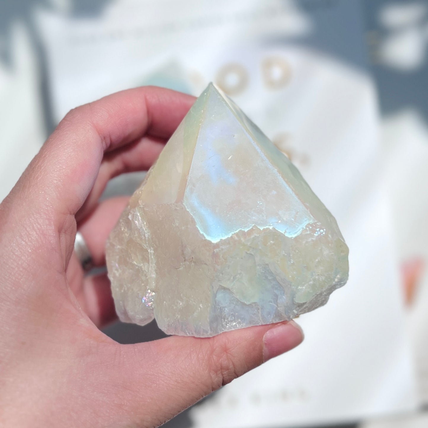 Angel Aura Quartz Point 天使光水晶