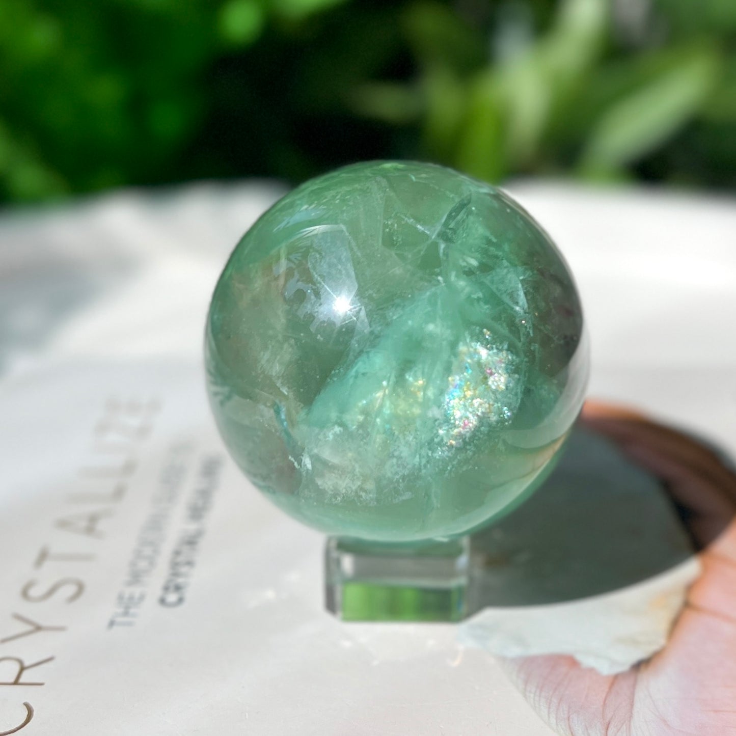 Fluorite Sphere 螢石 6.3cm