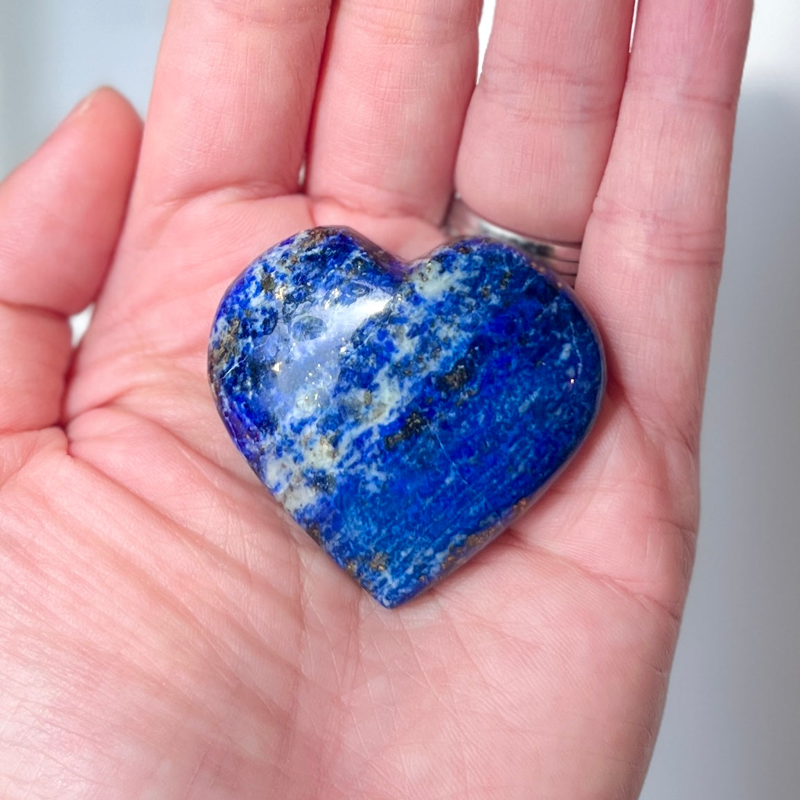 Lapis Lazuli Heart 青金石