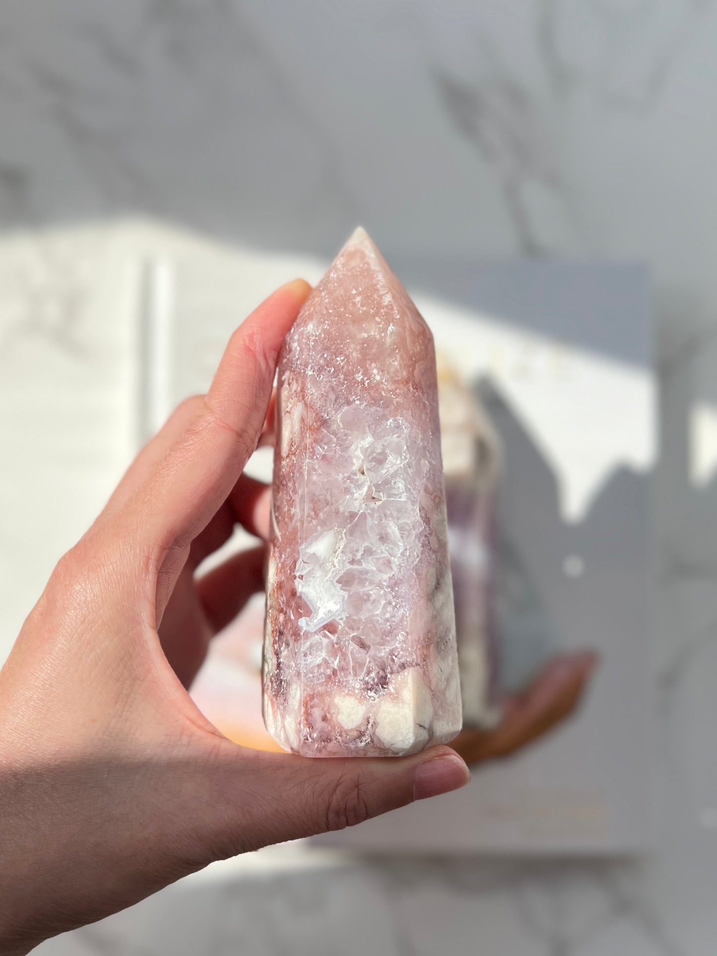 Flower Agate Point (FA-008)
