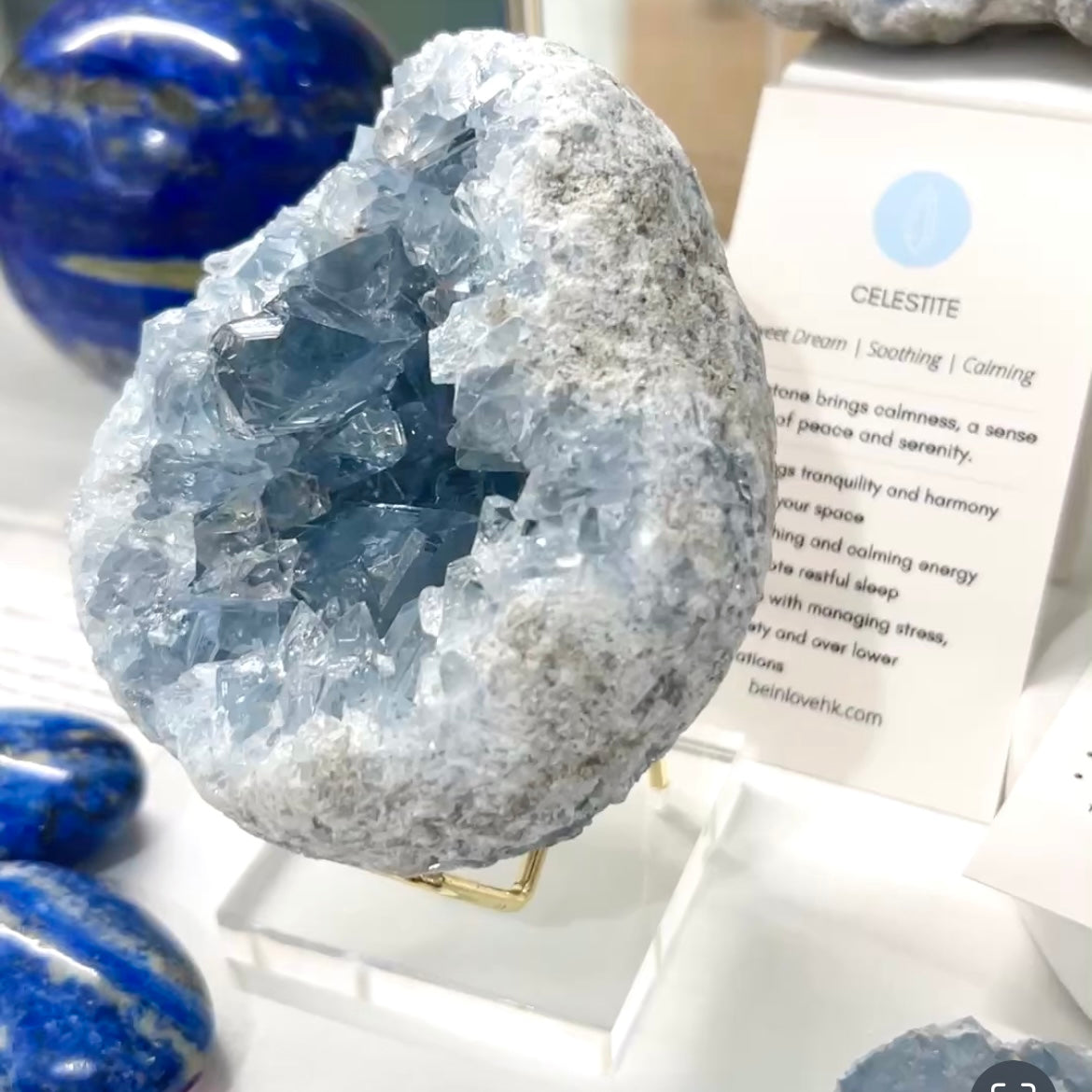 Celestite Cluster (High Quality) 高質天青石
