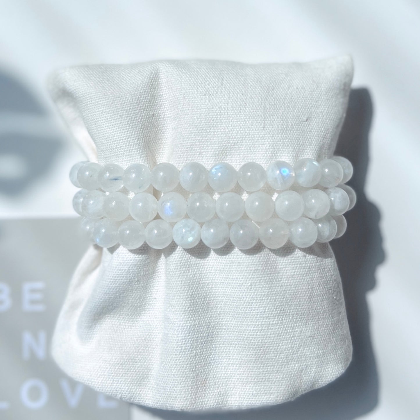 Moonstone Bracelet 8mm 月亮石 (High Quality)