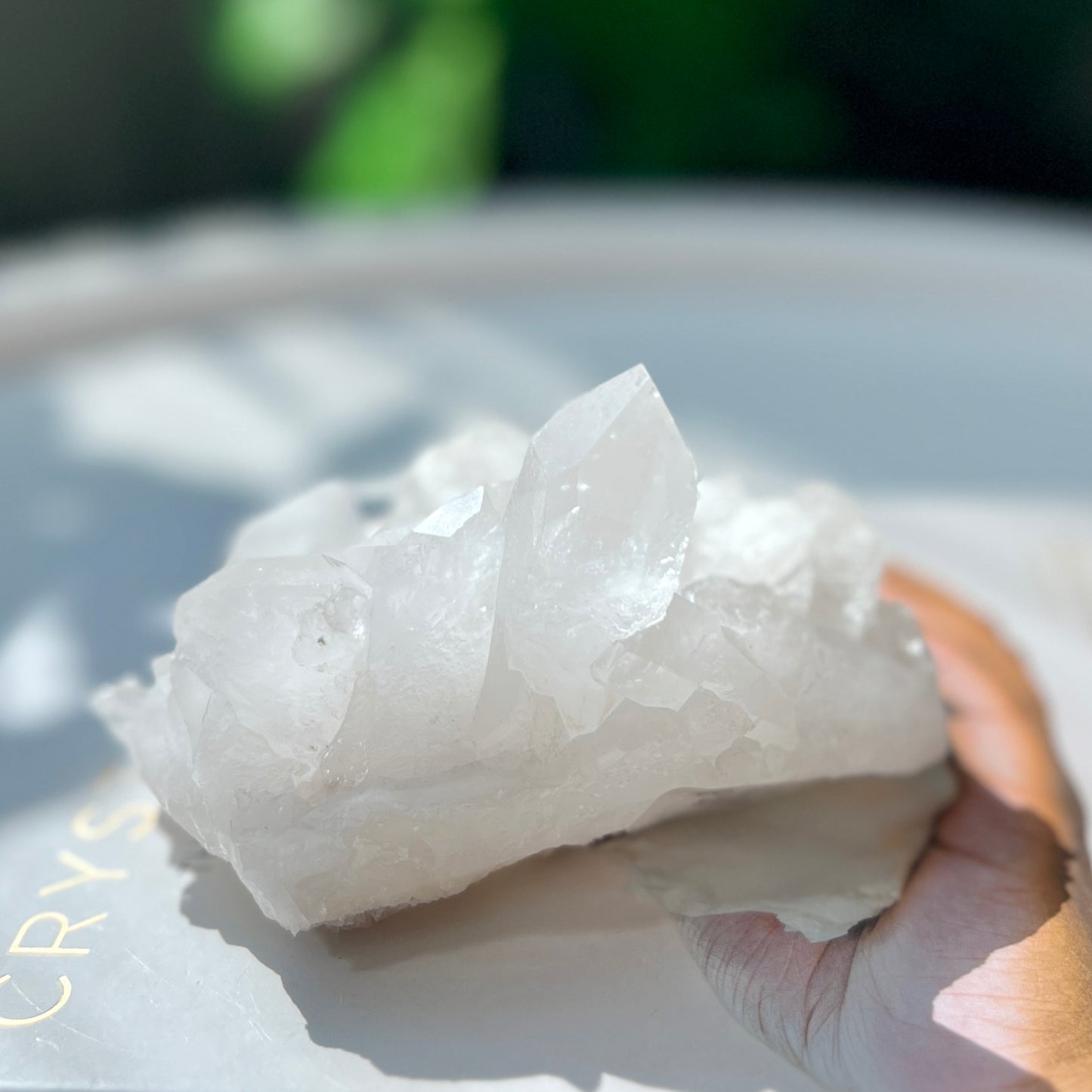 Clear Quartz Cluster 白水晶