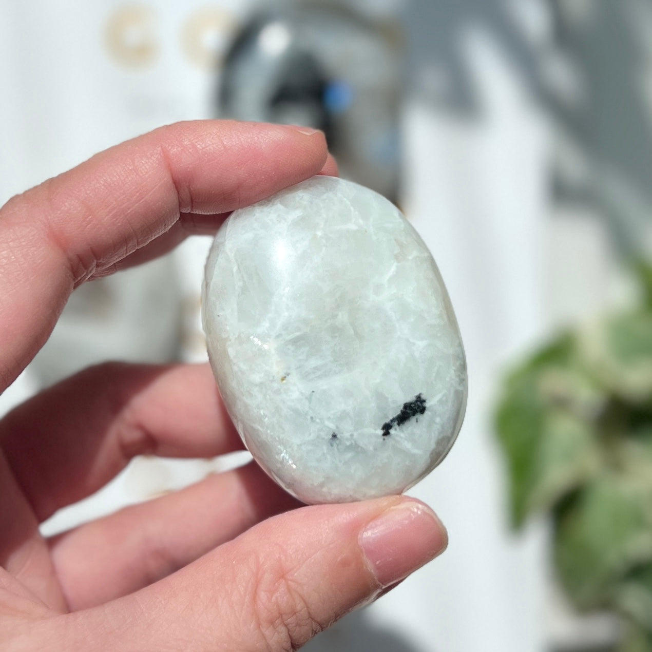 Moonstone Palm Stone 月亮石