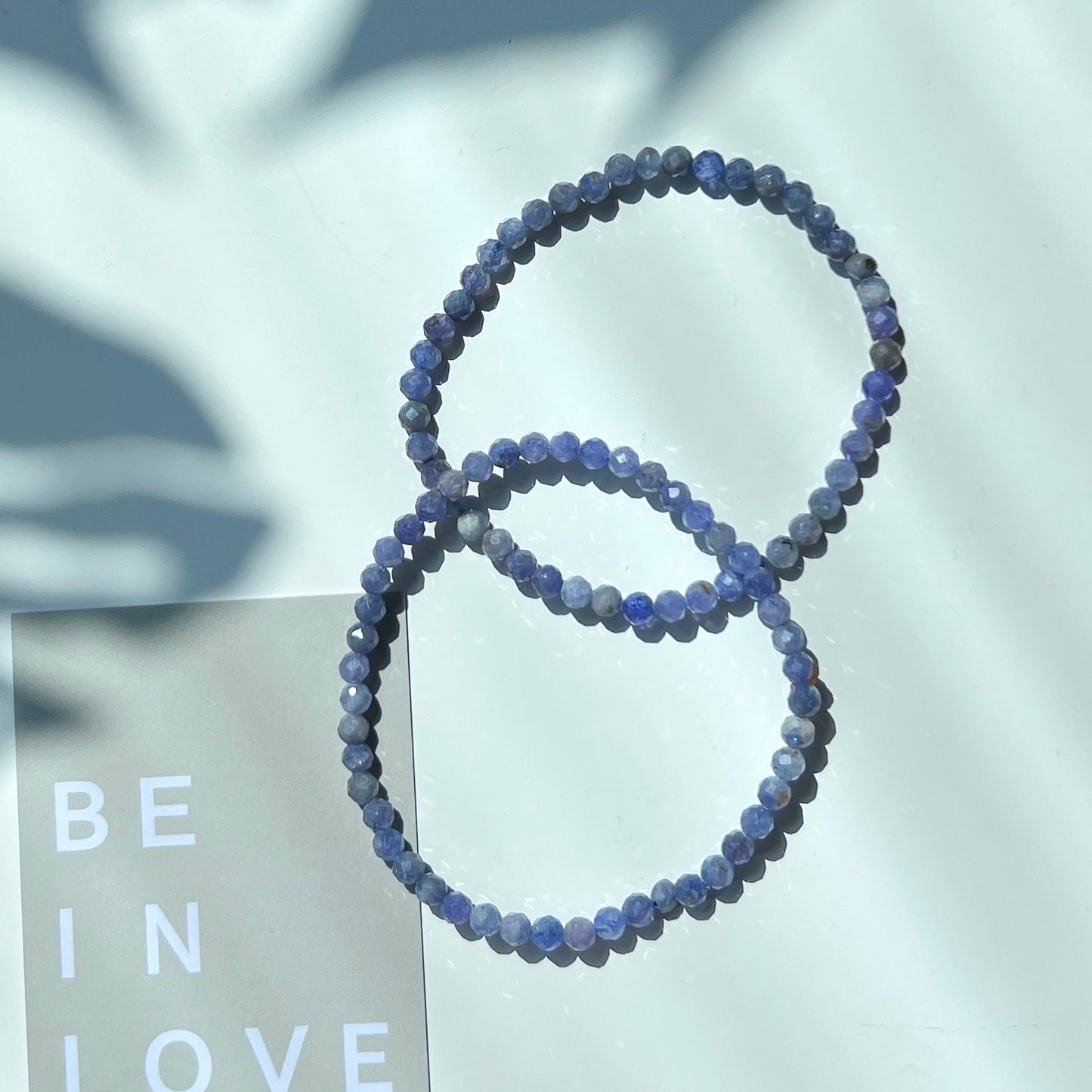 December Birthstone 12月誕生石 - Tanzanite Facet Bracelet 4mm 坦桑石