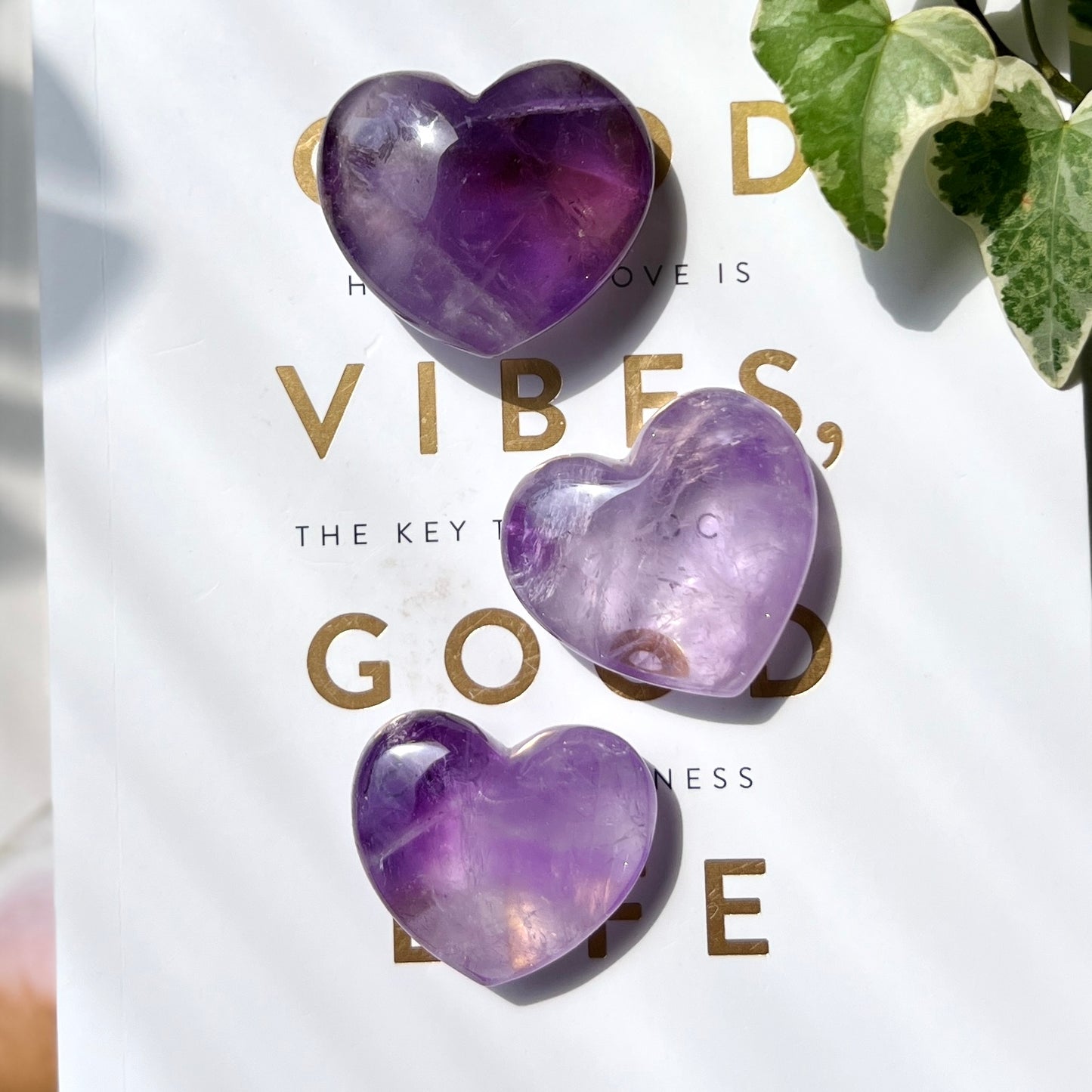 Amethyst Heart 紫水晶