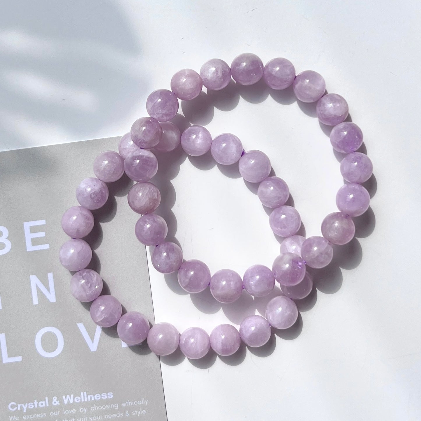 Kunzite Bracelet 9mm 紫鋰輝