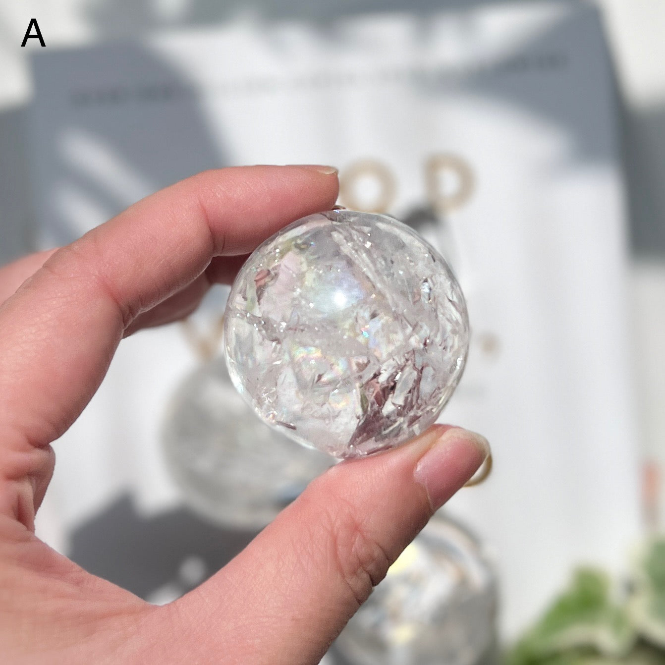 Clear Quartz Sphere 白水晶球