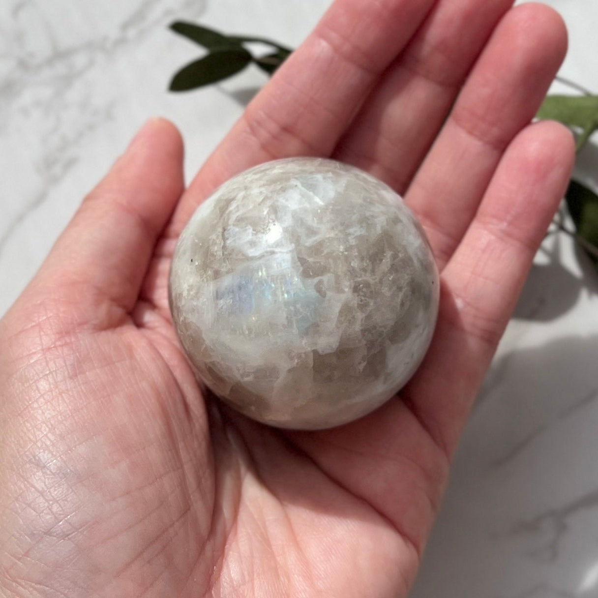 Moonstone Sphere 月亮石