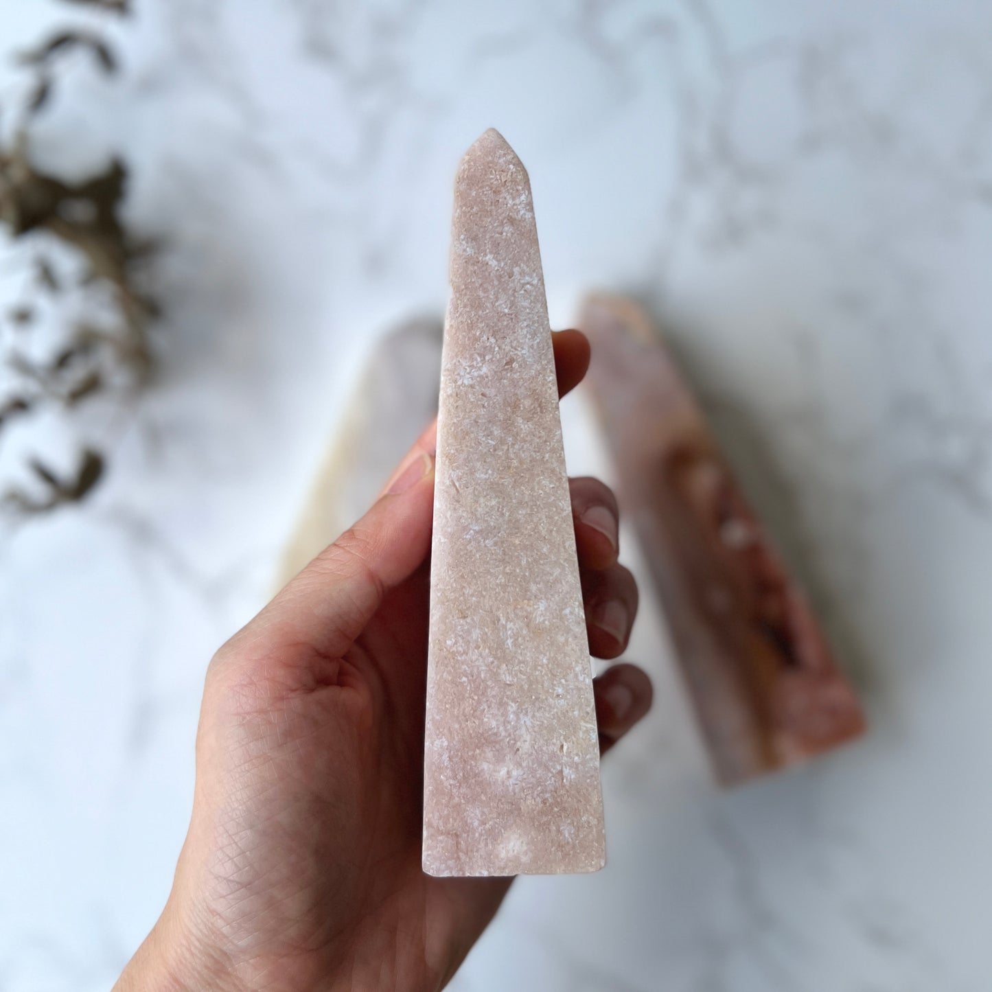 Pink Amethyst Point 粉紅紫水晶