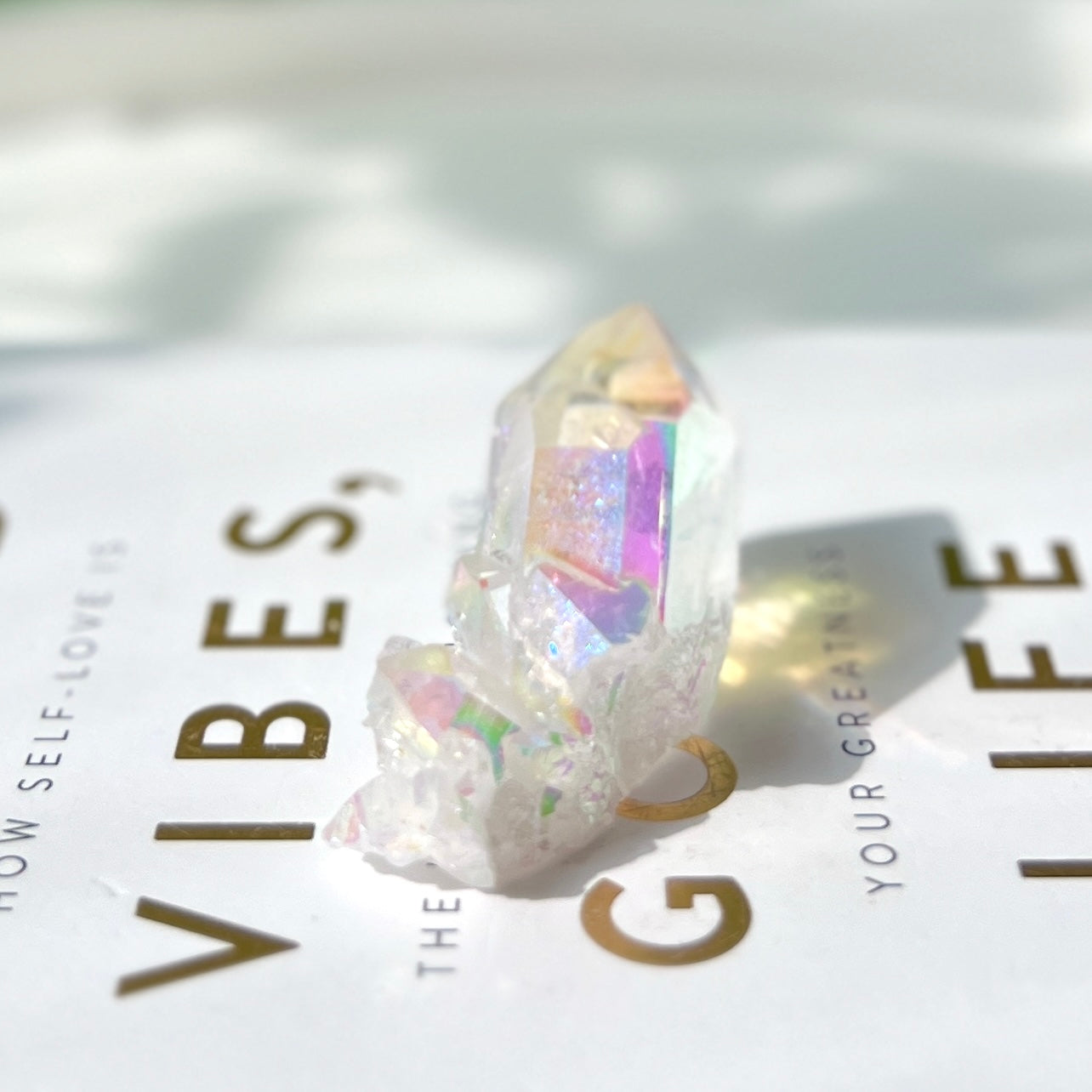 Angel Aura Quartz Cluster 天使光水晶