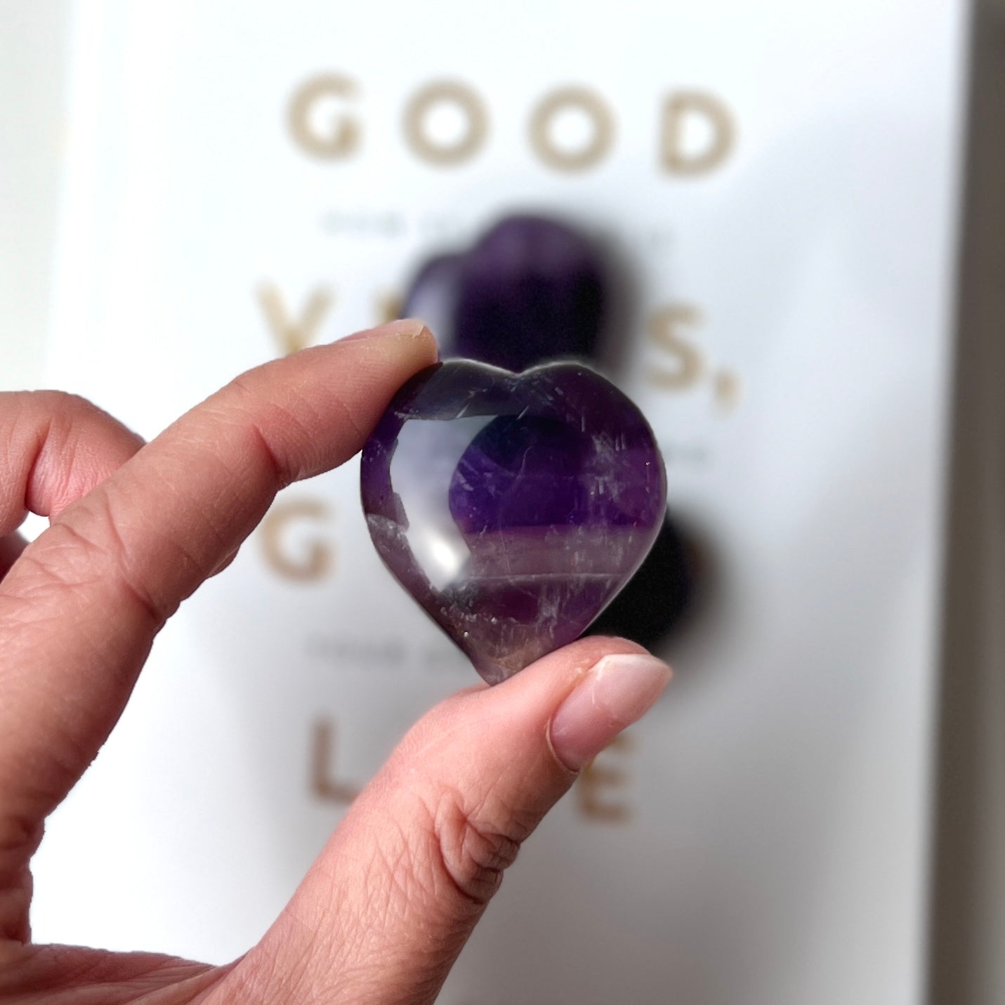 Amethyst Heart 紫水晶