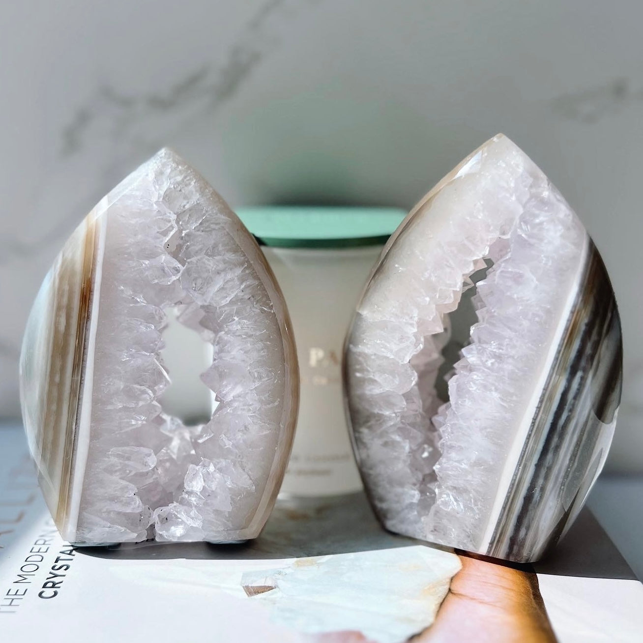 Druzy Agate Flame 瑪瑙