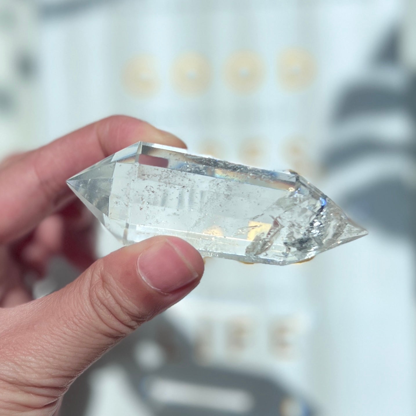 Clear Quartz Vogel (12 Facets) 白水晶