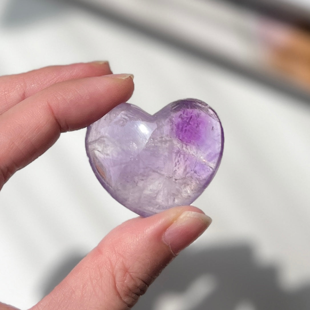 Amethyst Heart 紫水晶