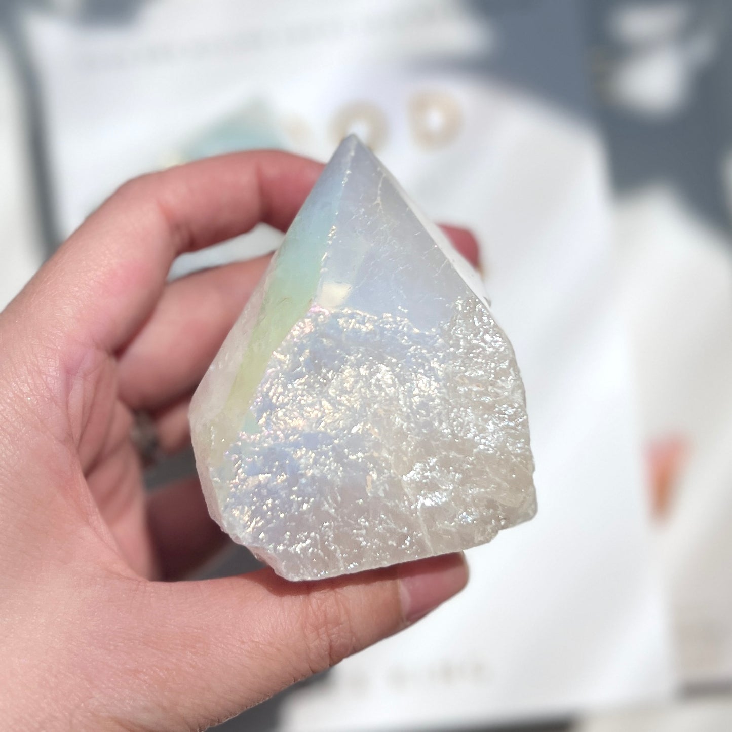 Angel Aura Quartz Point 天使光水晶