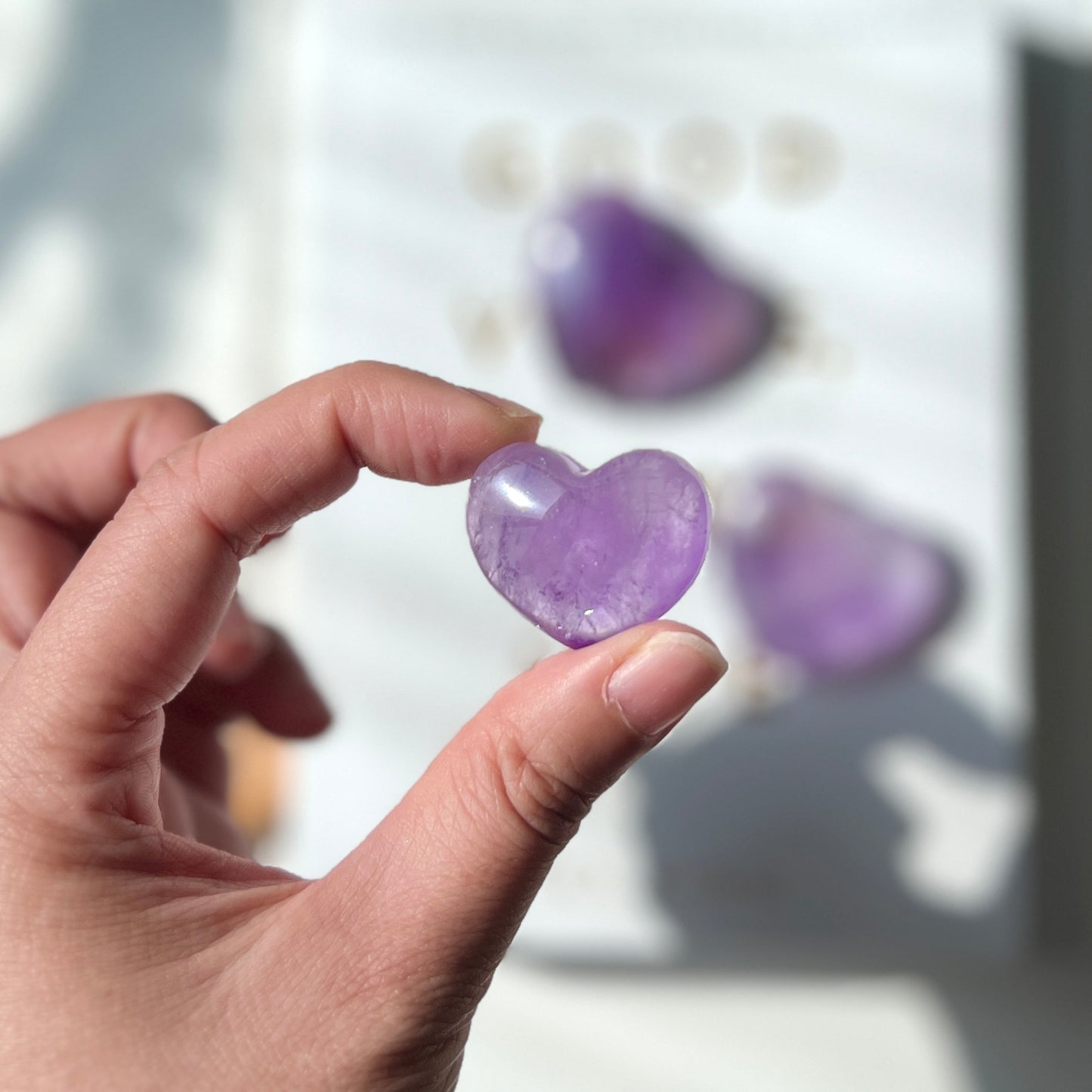 Amethyst Heart 紫水晶