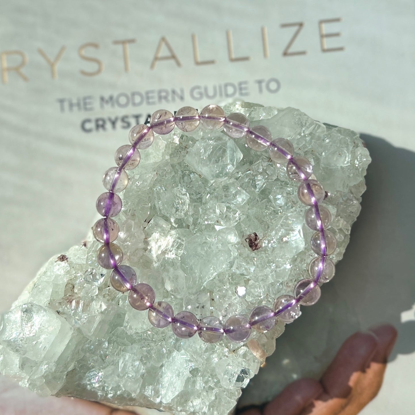 Ametrine Bracelet 7mm 紫黃晶