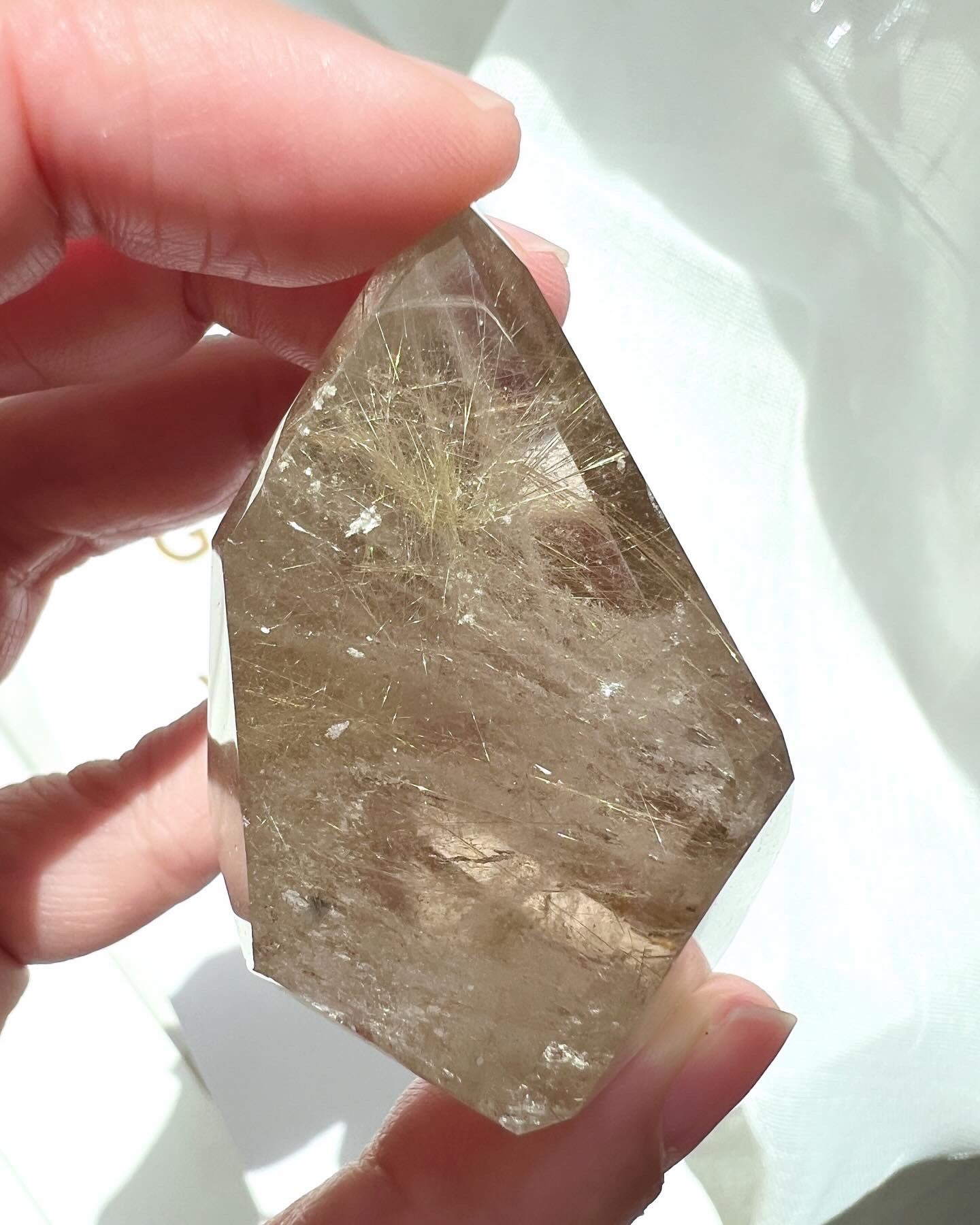 Rultiled Quartz Freeform (GRQ-001)
