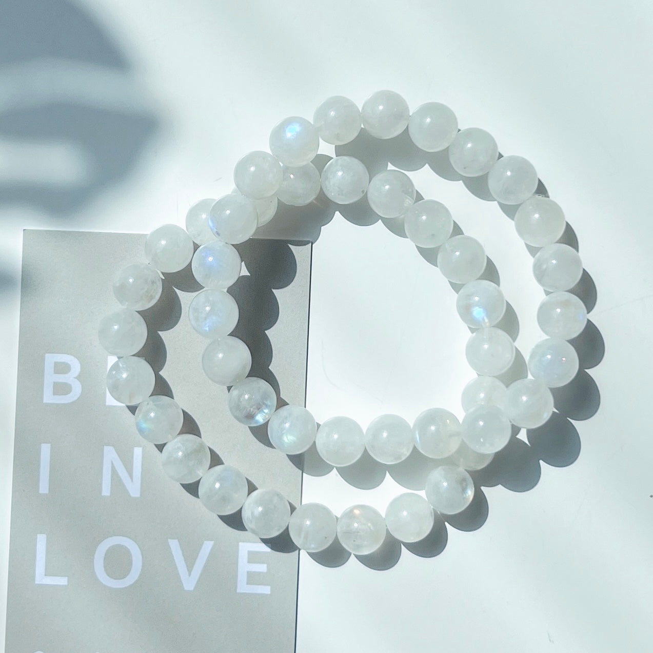 Moonstone Bracelet 8mm 月亮石 (High Quality)