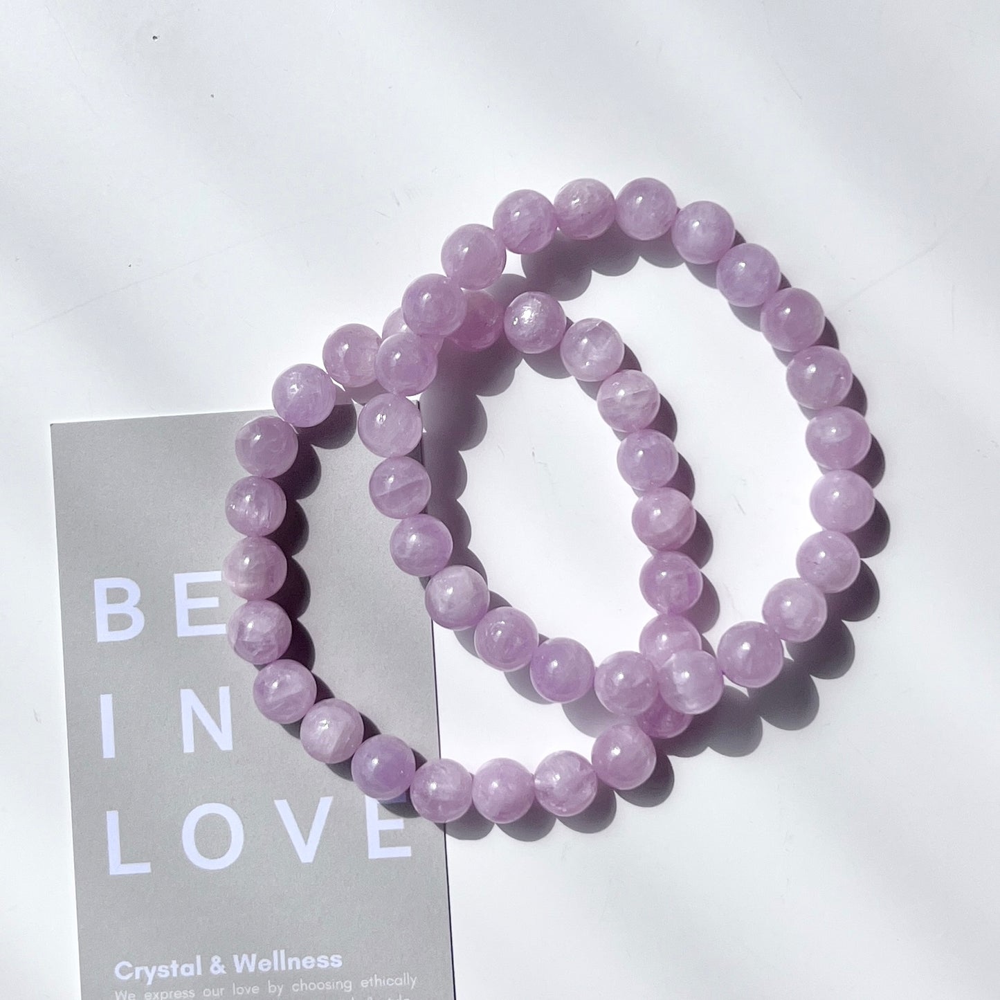 Kunzite Bracelet 8mm 紫鋰輝 (High Quality)