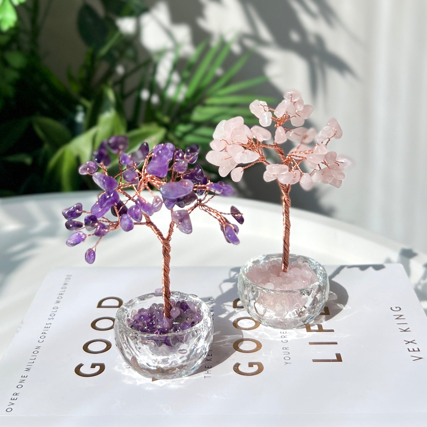 Rose Quartz Tree Mini 粉晶樹