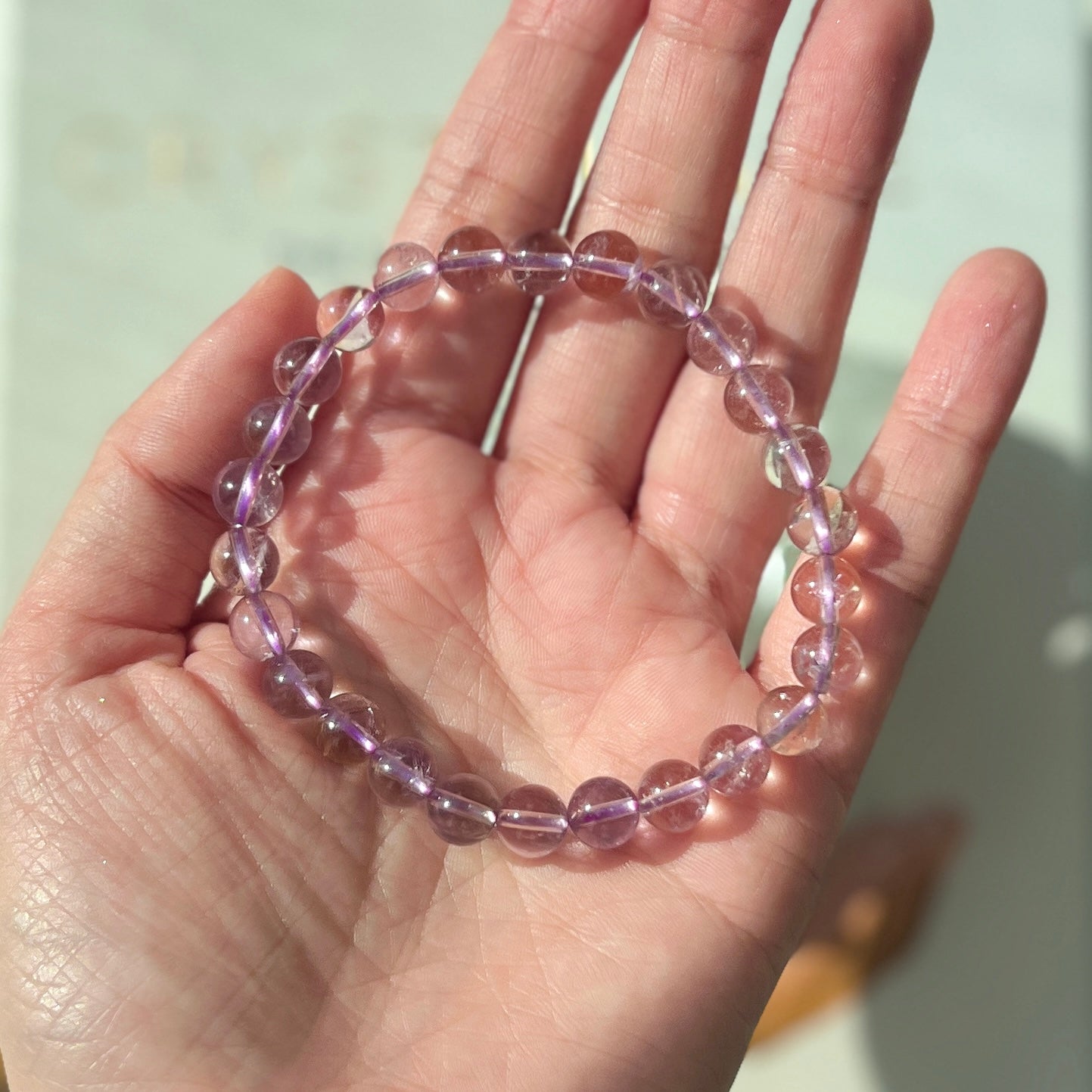 Ametrine Bracelet 7mm 紫黃晶