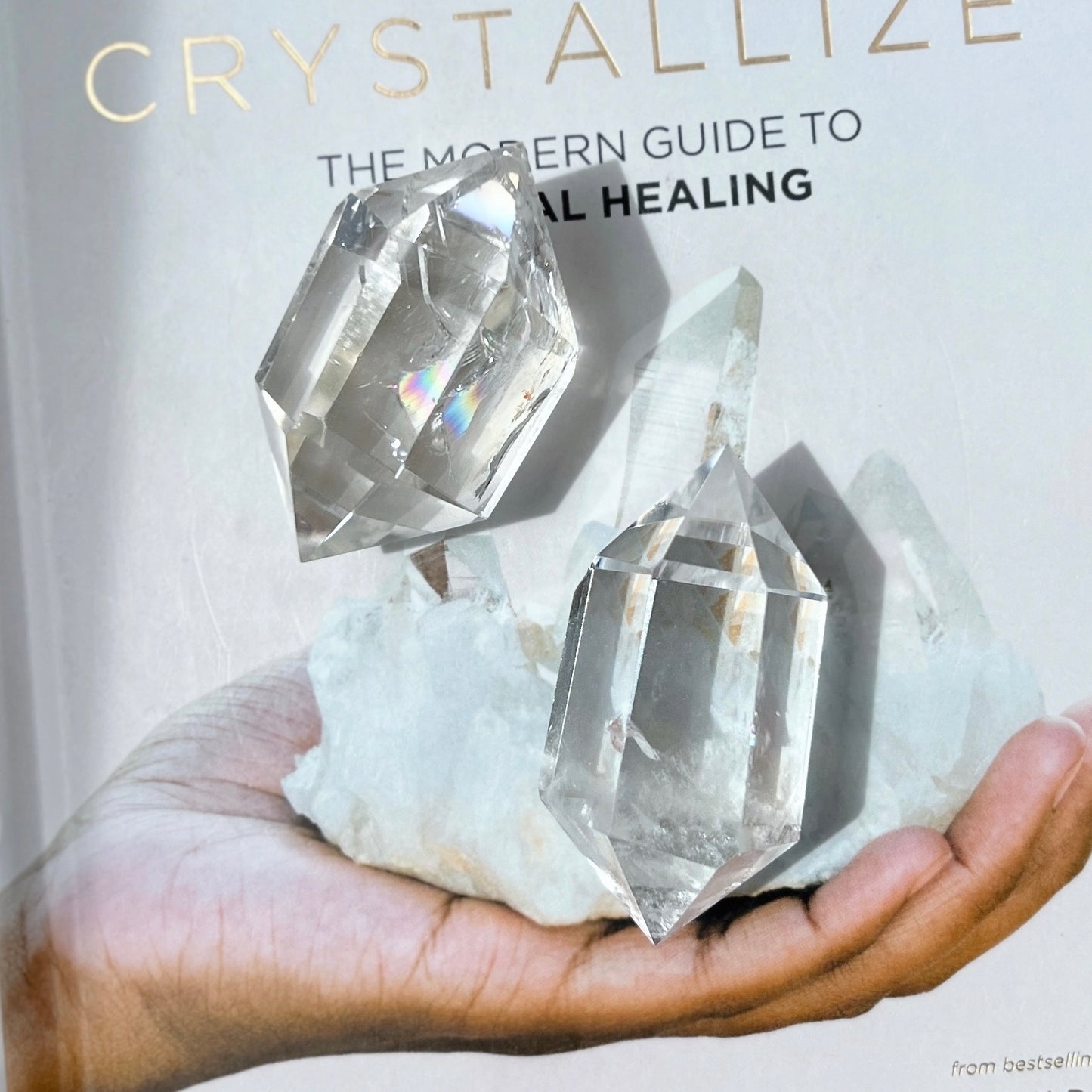 Clear Quartz Double Terminated Point 白水晶