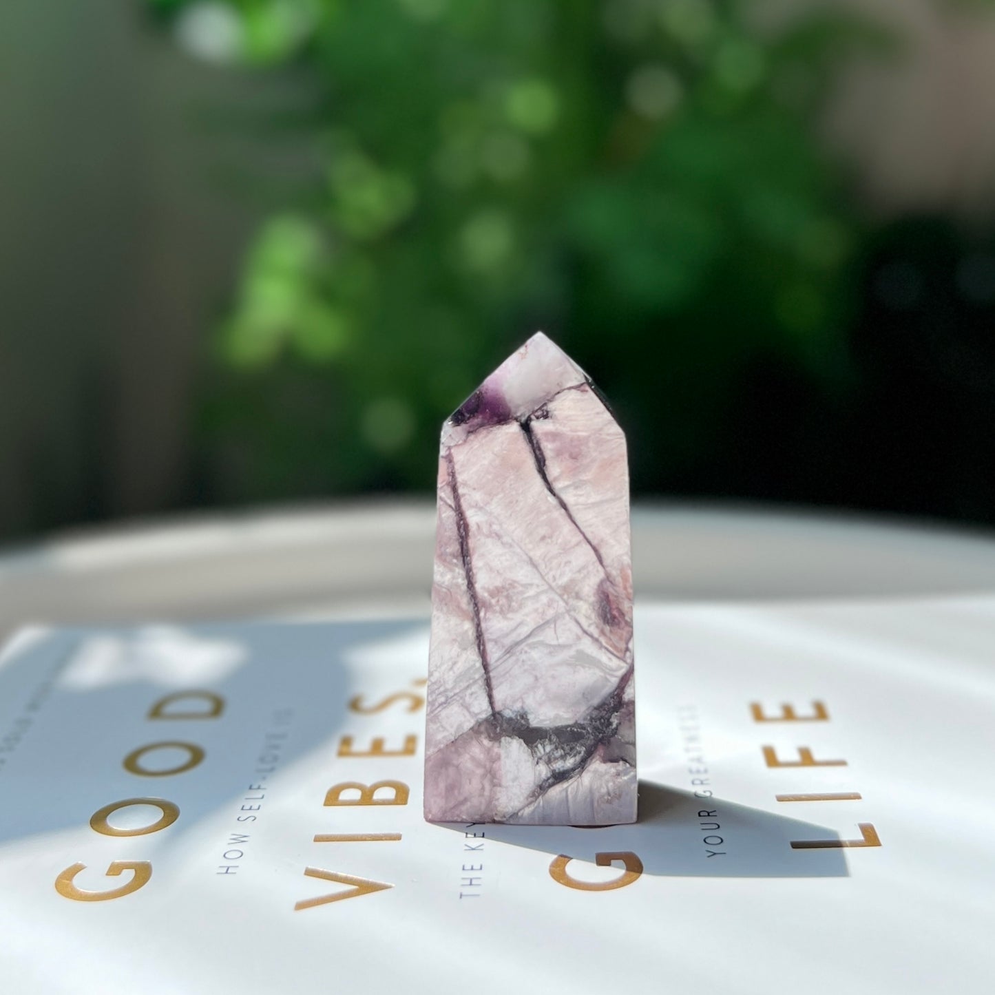 Lepidolite Tower 紫鋰雲母