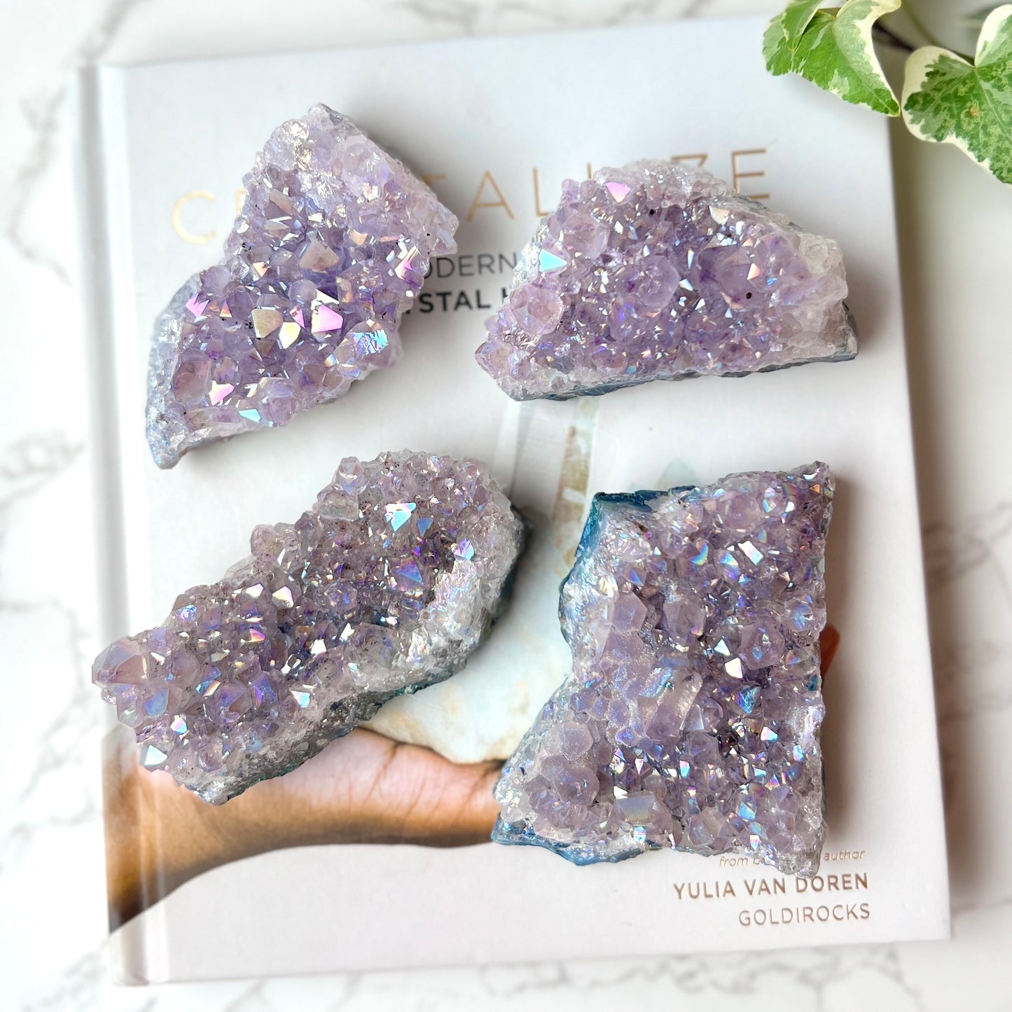 Amethyst Aura Cluster 紫晶天使光晶簇