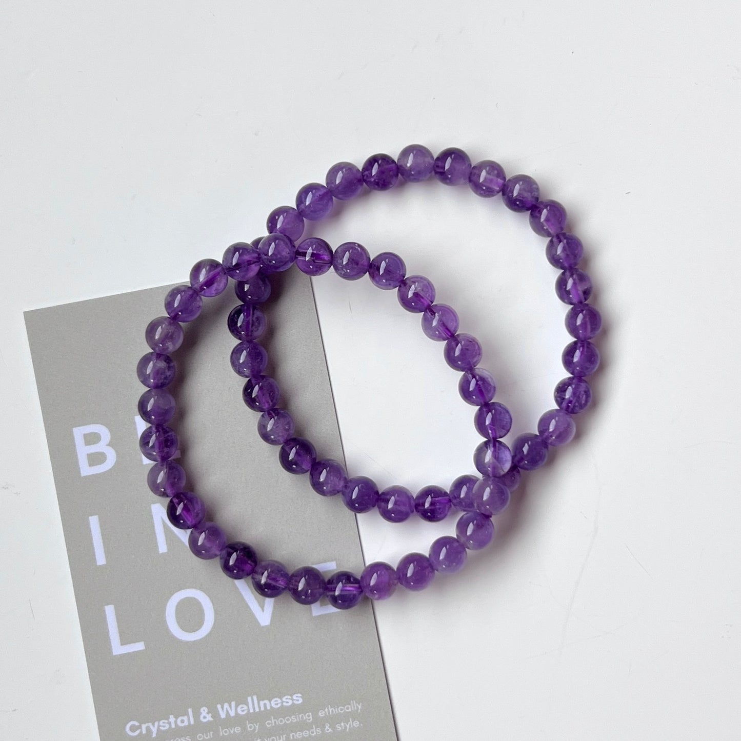Amethyst Bracelet 6mm 紫水晶