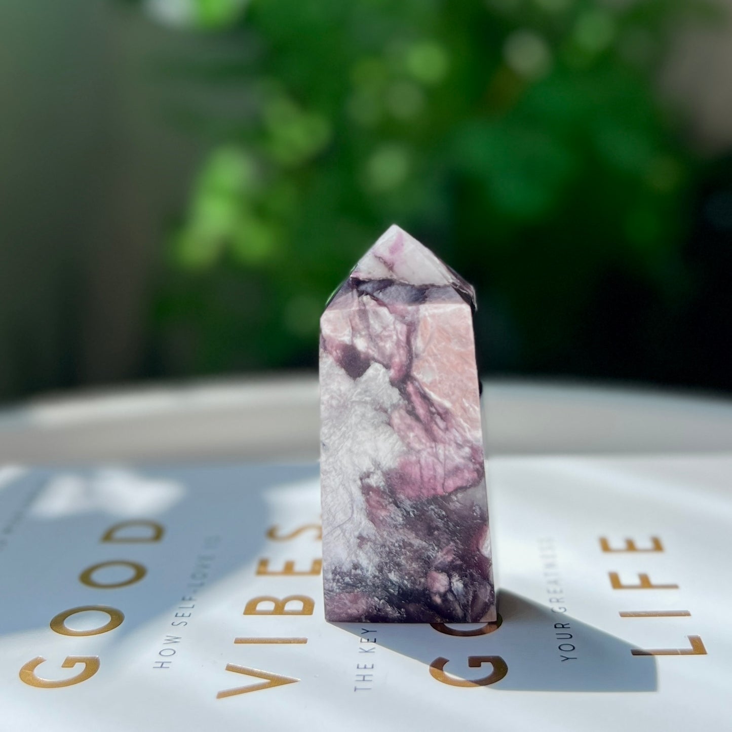 Lepidolite Tower 紫鋰雲母