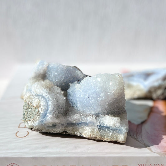 Blue Lace Agate Raw 藍紋瑪瑙