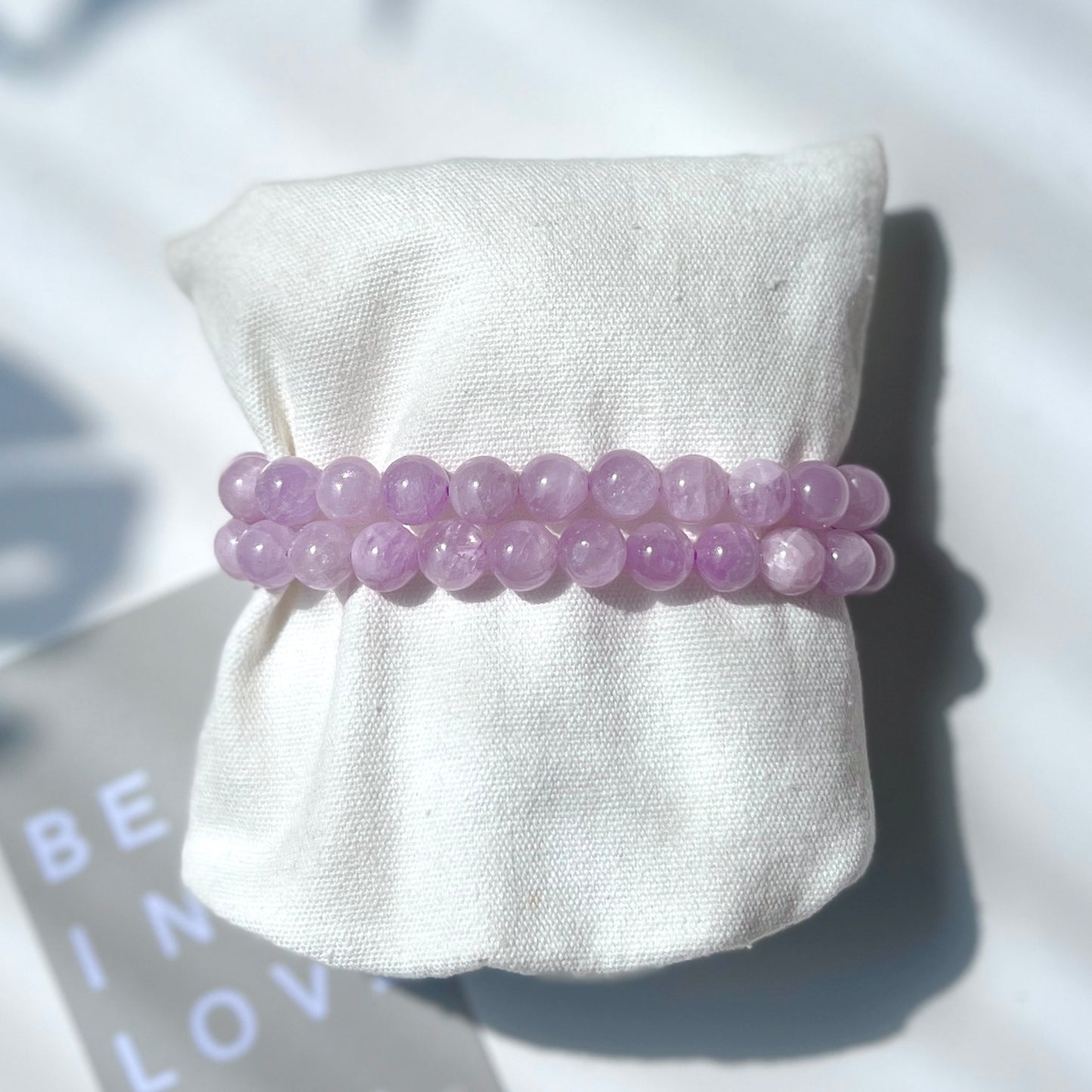 Kunzite Bracelet 8mm 紫鋰輝 (High Quality)