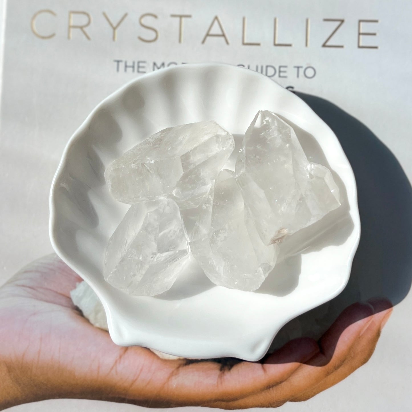 Clear Quartz Raw Point 白水晶