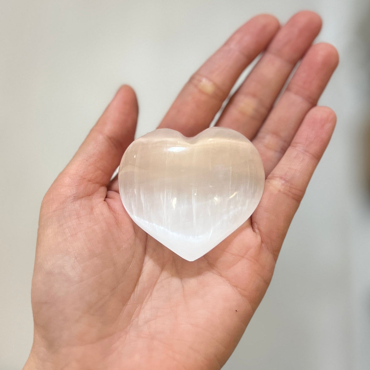 Selenite Heart