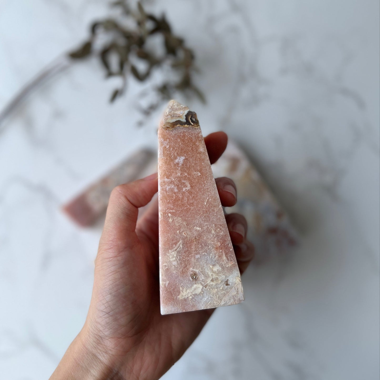 Pink Amethyst Point 粉紅紫水晶