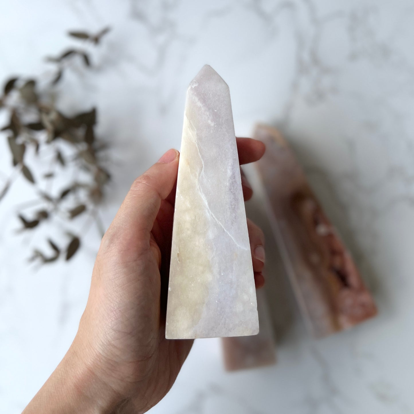 Pink Amethyst Point 粉紅紫水晶