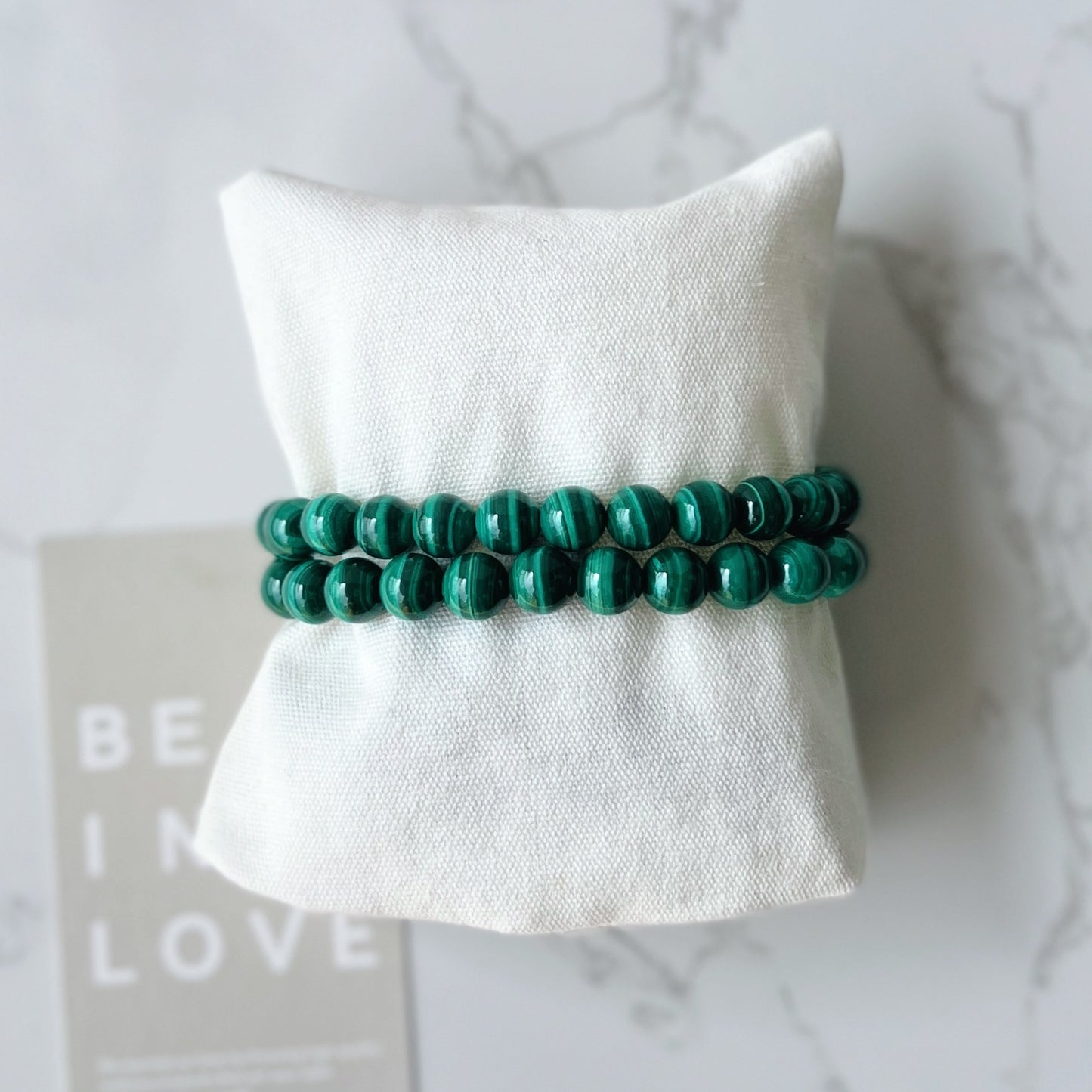 Malachite Bracelet 8mm 孔雀石