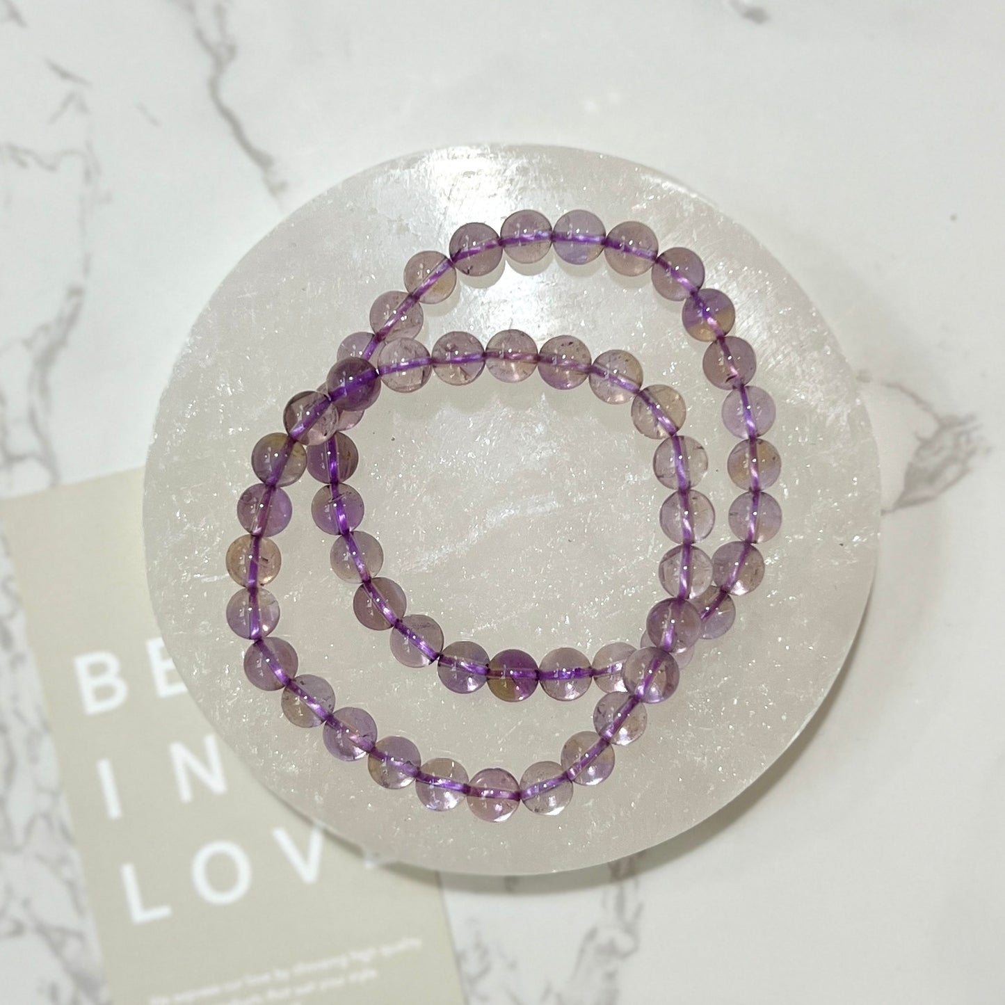 Ametrine Bracelet 7mm 紫黃晶