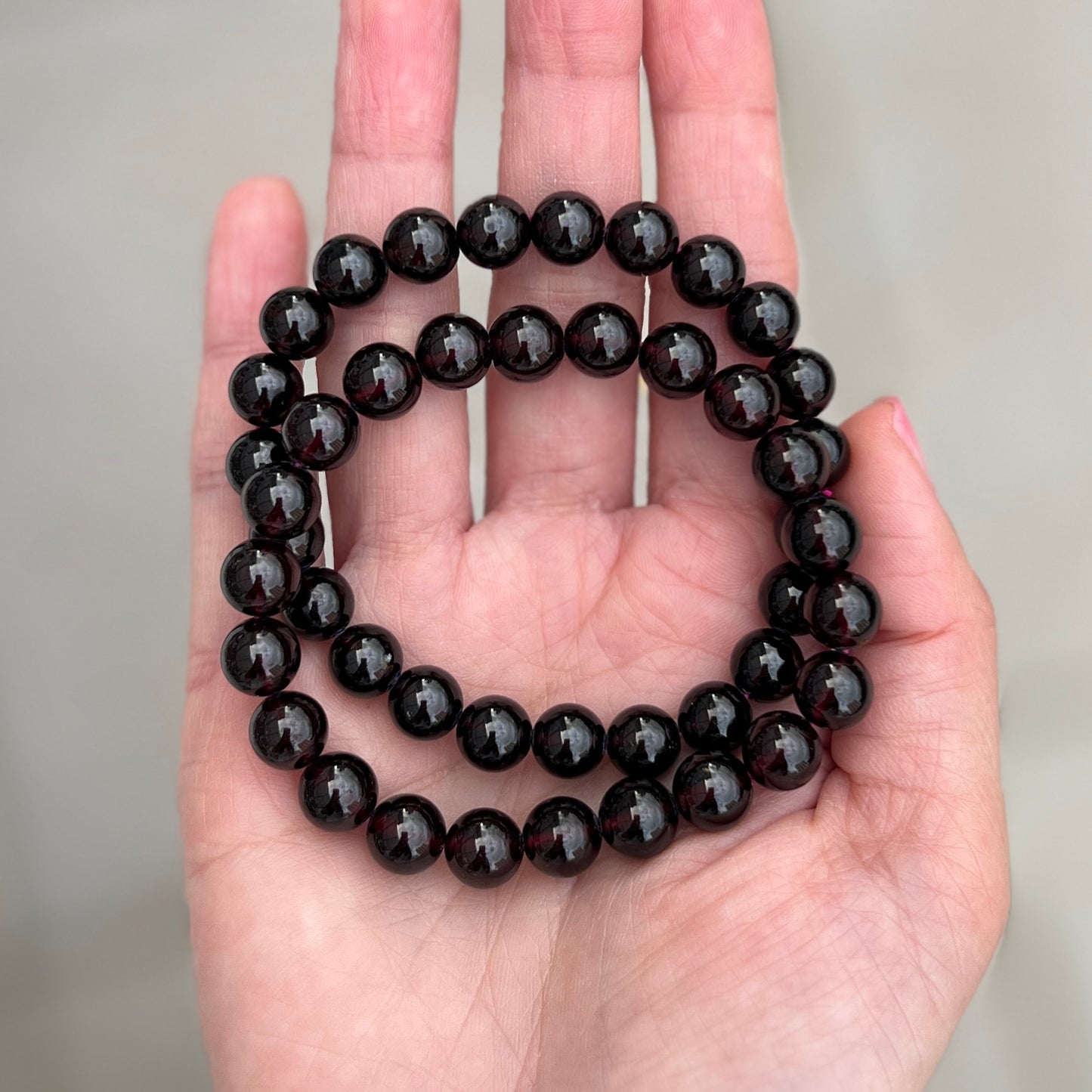 Garnet Bracelet 8mm 石榴石