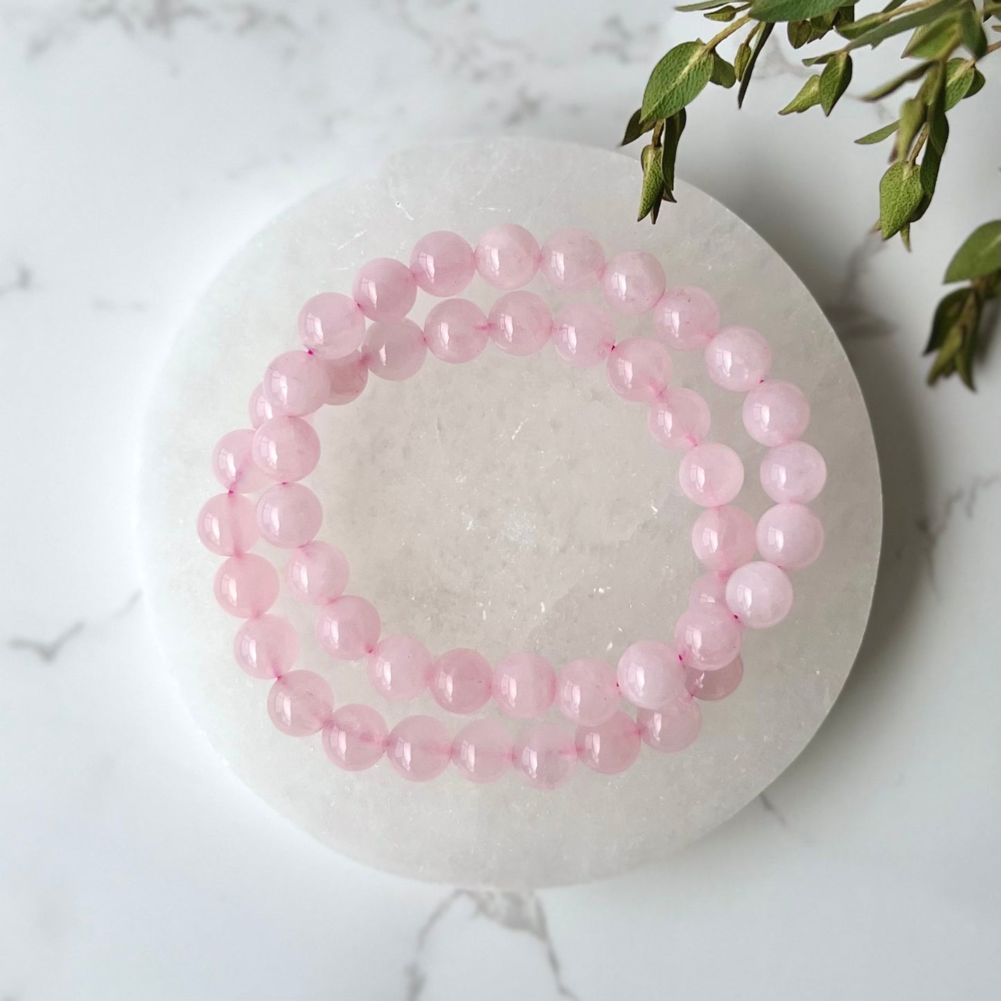 Rose Quartz Bracelet 8mm 粉晶