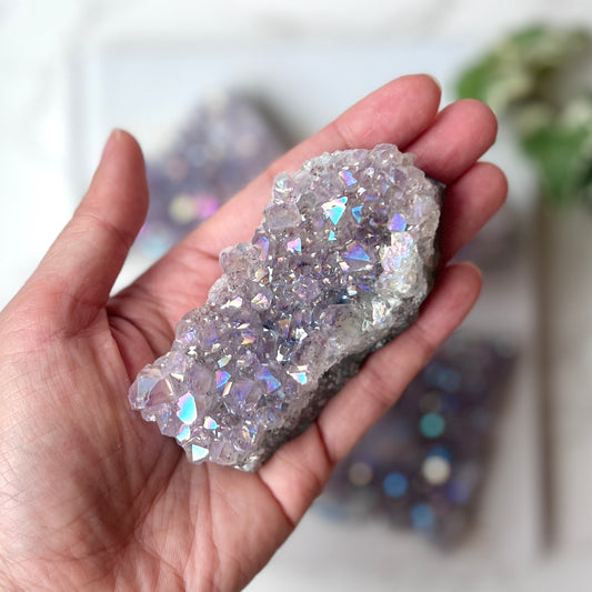 Amethyst Aura Cluster 紫晶天使光晶簇